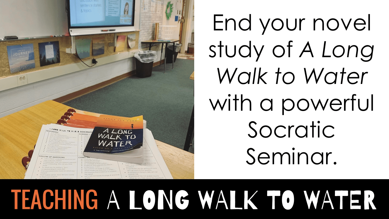 A Long Walk to Irrigate Socratic Seminar
